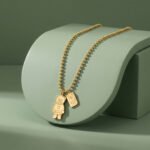 PYARI 18K Gold Plated Anti Tarnish Bear Pendant Necklace - Image 3