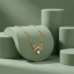 PYARI 18K Gold Plated Anti Tarnish Charm Bow Heart Necklace - Image 4