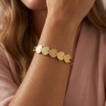 PYARI-18K-Gold-Plated-Anti-Tarnish-Five-Hearts-bracelet - Image 3