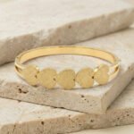 PYARI-18K-Gold-Plated-Anti-Tarnish-Five-Hearts-bracelet - Image 4