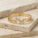 PYARI 18K Gold Plated Anti-Tarnish Flutter Butterfly Bracelet For Women - Image 4