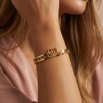 PYARI 18K Gold Plated Anti-Tarnish  Gucci Openable bracelet - Image 3