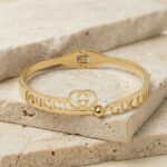 PYARI 18K Gold Plated Anti-Tarnish  Gucci Openable bracelet - Image 4