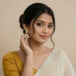 PYARI 18K Gold Plated Anti-Tarnish Knot Statement Earrings - Image 2