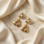 PYARI 18K Gold Plated Anti-Tarnish Knot Statement Earrings - Image 5