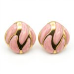 PYARI 18K Gold Plated Anti Tarnish Special Enamel Tops Earring