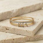 PYARI 18K Gold Plated Three Clovers Bracelet - Image 2