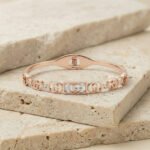 PYARI Rose Gold Plated Anti Tarnish Gucci Openable bracelet - Image 4