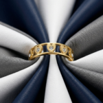 PYARI 18K Gold Plated Open Heart Adjustable Ring - Image 4