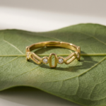 PYARI 18K Gold Plated Stackable Adjustable Ring - Image 4