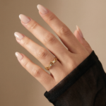 PYARI 18K Gold Plated Stackable Adjustable Ring - Image 2